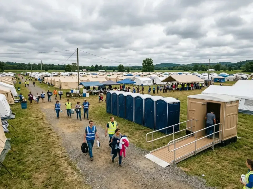 disaster-relief-camp-restrooms-010 — frequently asked questions, Dumpster & Portable Bathrooms Rental in Difficult Run, VA